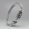 GoSteel Men's Skull ID Bracelet