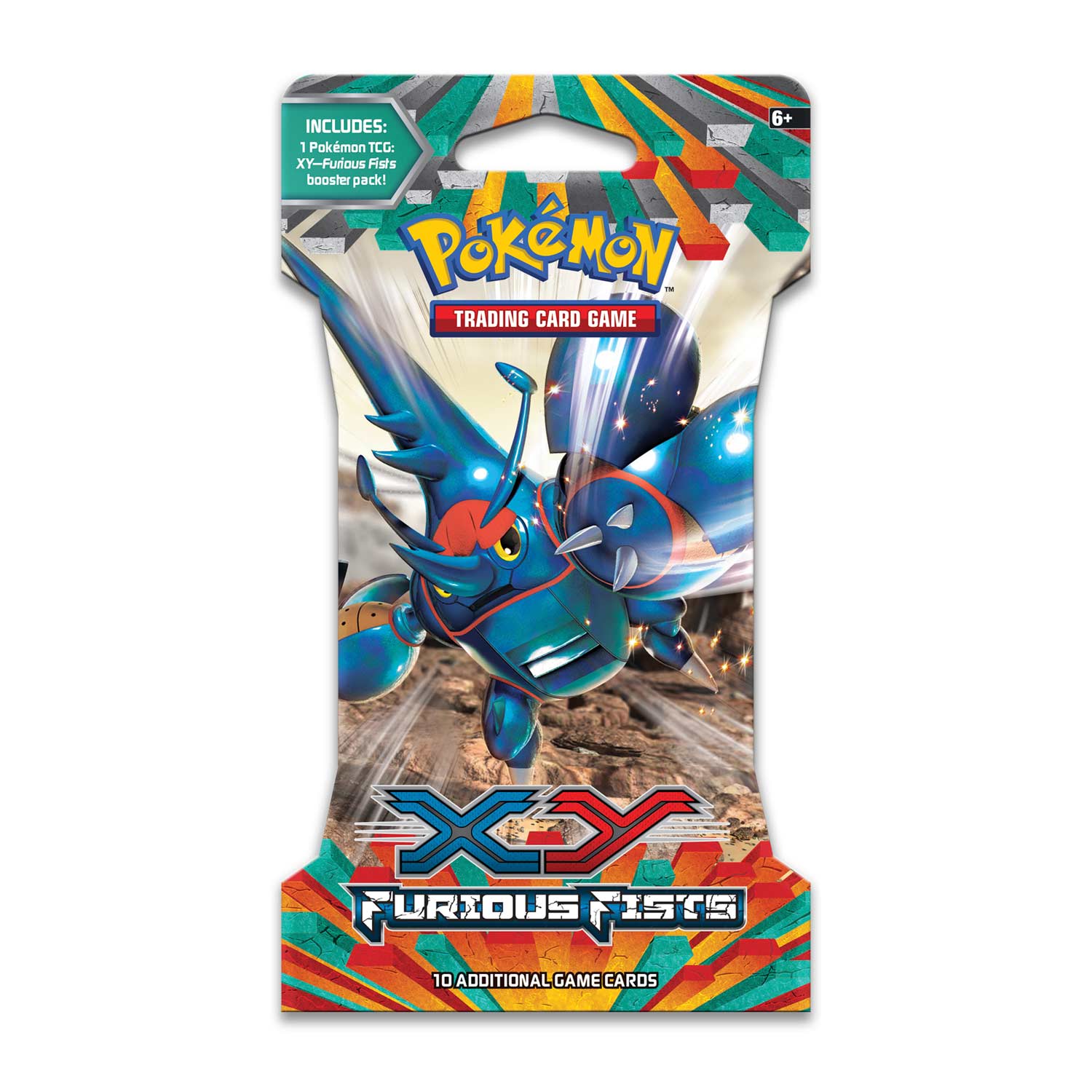 Pokémon TCG - XY - Furious Fists - Sleeved Booster Pack