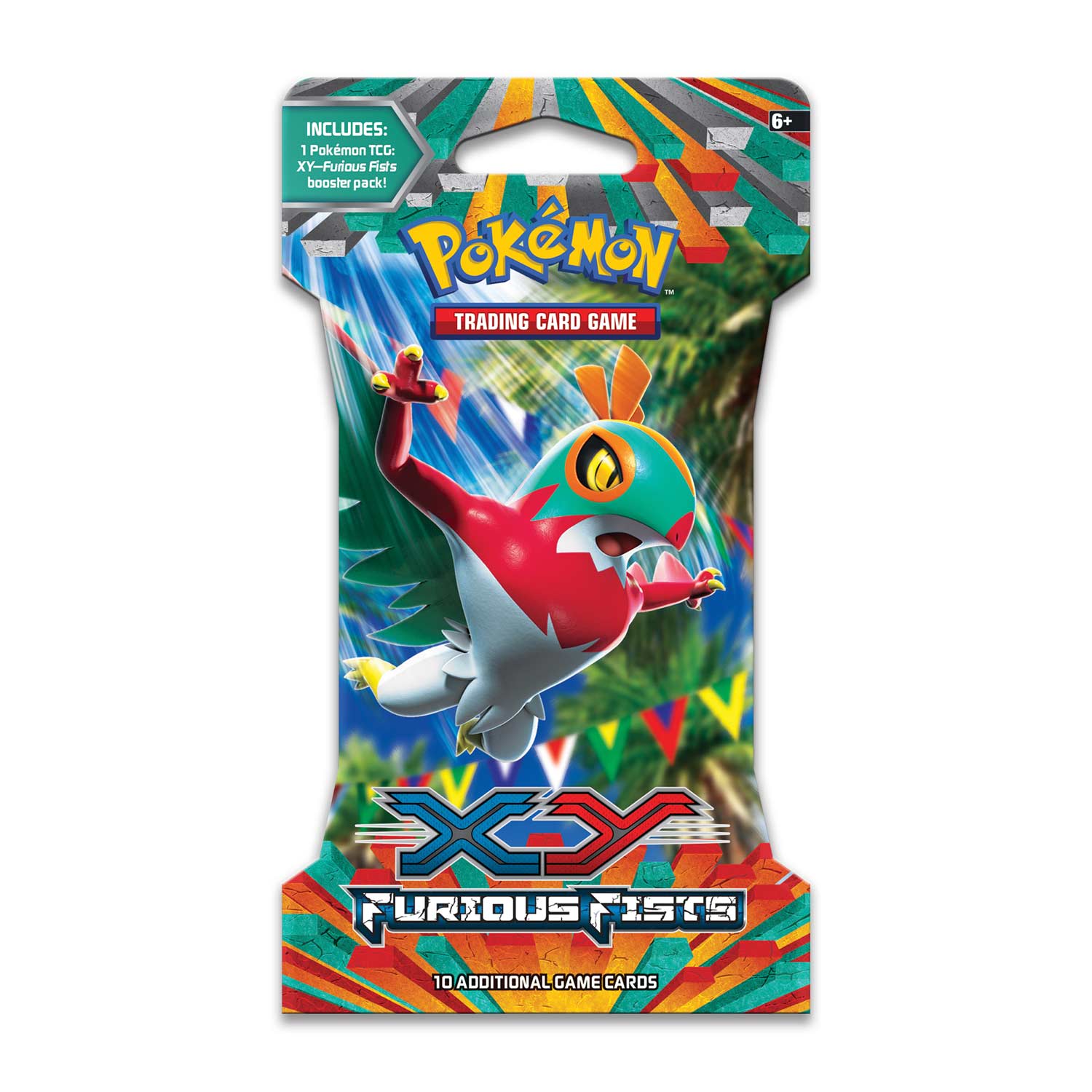 Pokémon TCG - XY - Furious Fists - Sleeved Booster Pack