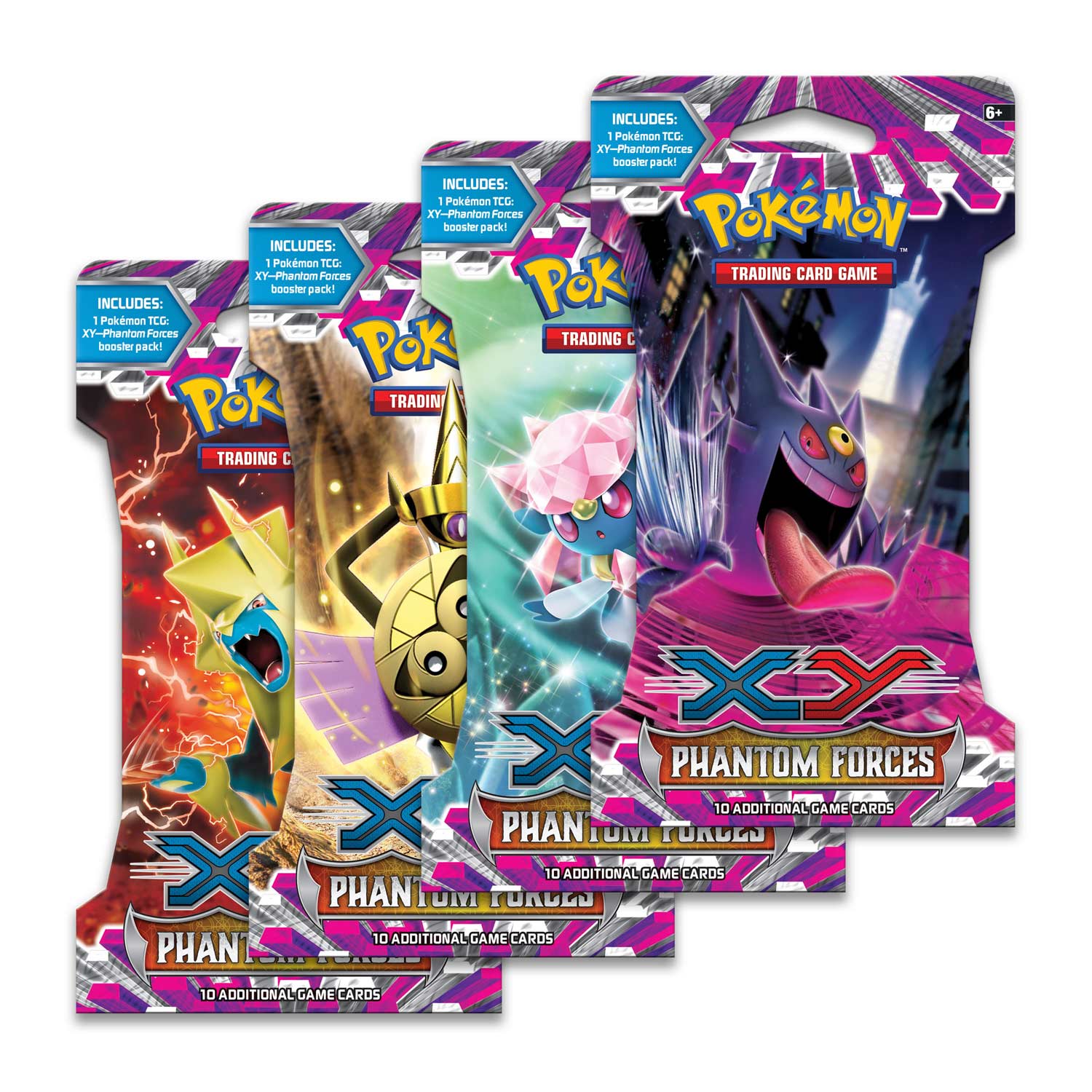 Pokémon TCG - XY - Phantom Forces - Sleeved Booster Pack