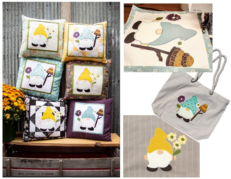 Patch Abilities - P299-ME Spring Gnomes Galore (Machine Embroidery)