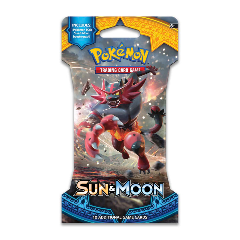 Pokémon TCG - Sun & Moon - Sun & Moon Base - Sleeved Booster Pack
