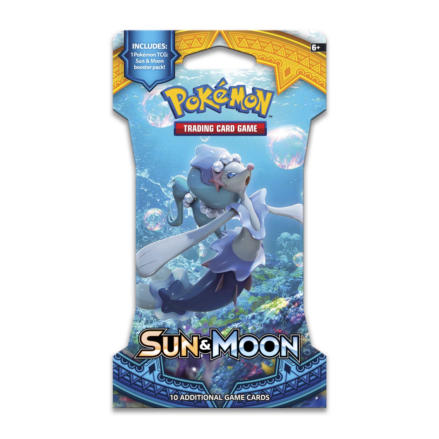 Pokémon TCG - Sun & Moon - Sun & Moon Base - Sleeved Booster Pack