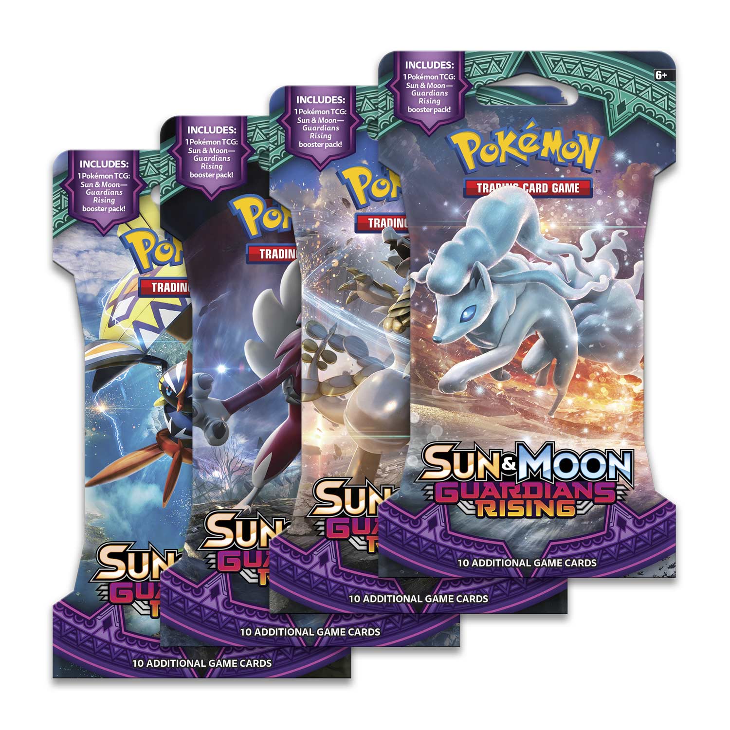 Pokémon TCG - Sun & Moon - Guardians Rising - Sleeved Booster Pack