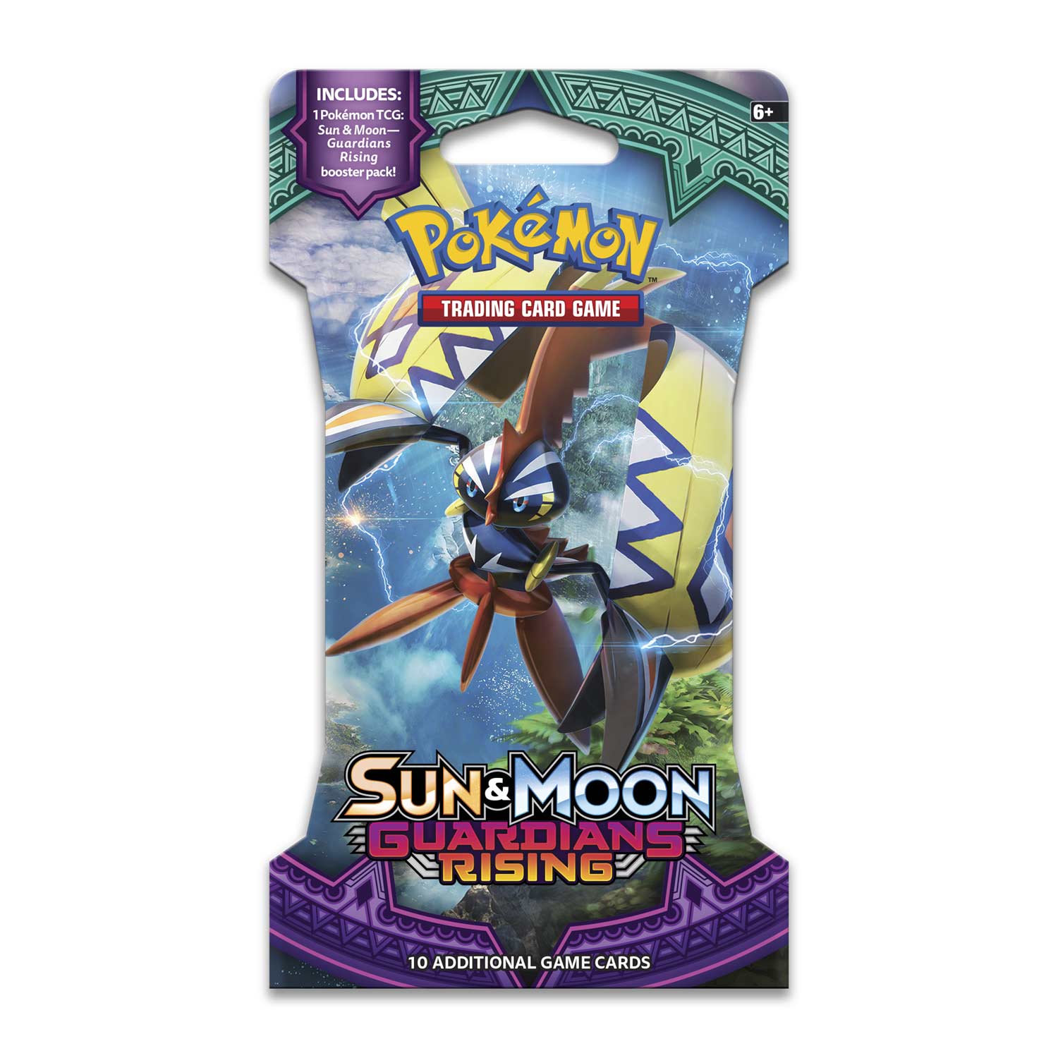 Pokémon TCG - Sun & Moon - Guardians Rising - Sleeved Booster Pack