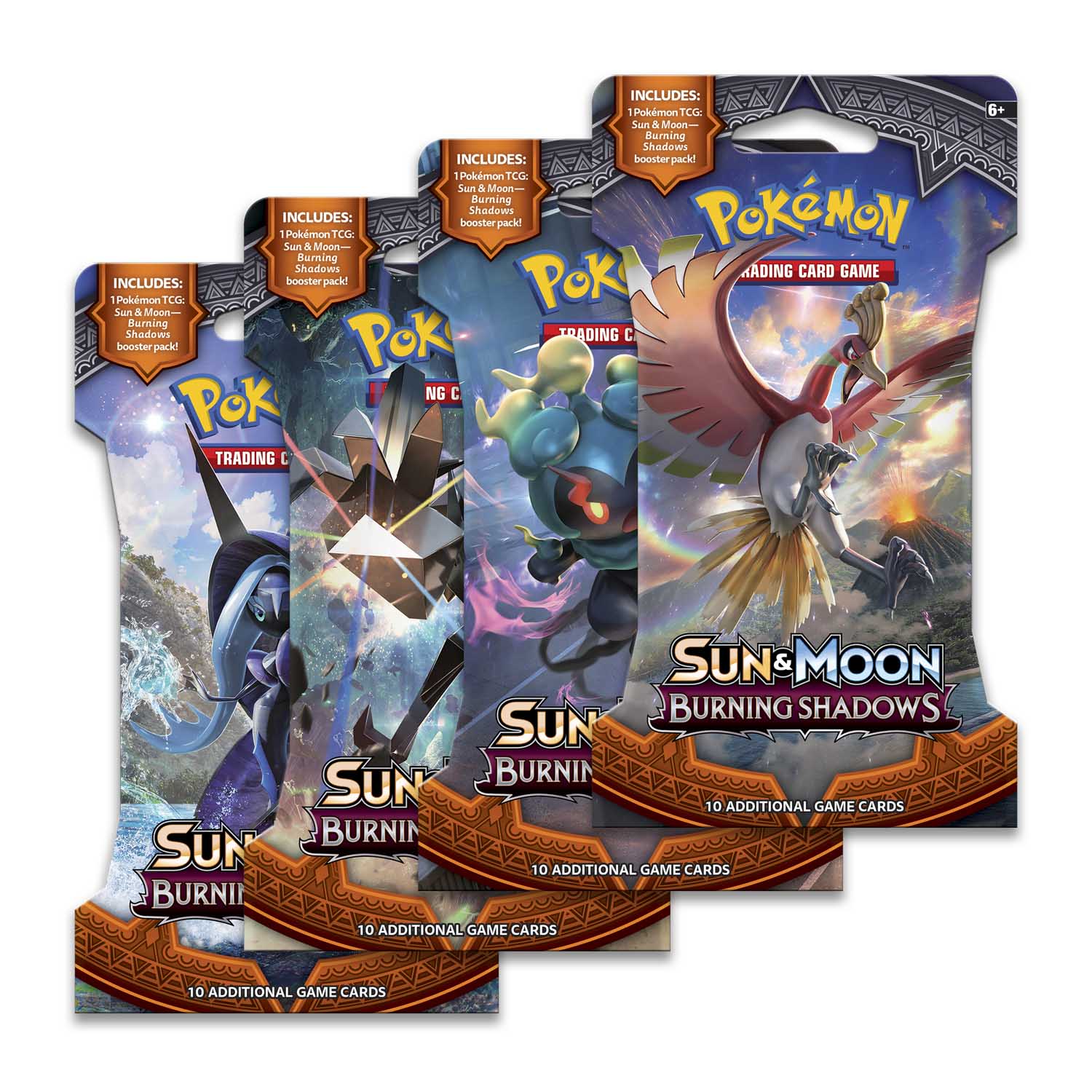 Pokémon TCG - Sun & Moon - Burning Shadows - Sleeved Booster Pack