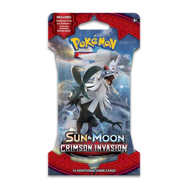 Sun & Moon Crimson Invasion - Pokémon Booster Pack