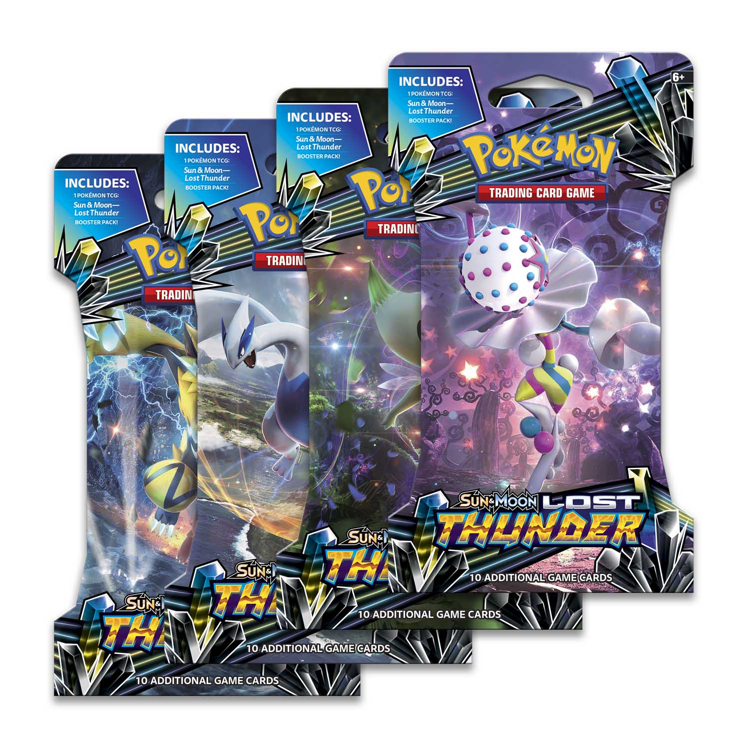 Pokémon TCG - Sun & Moon - Lost Thunder - Sleeved Booster Pack