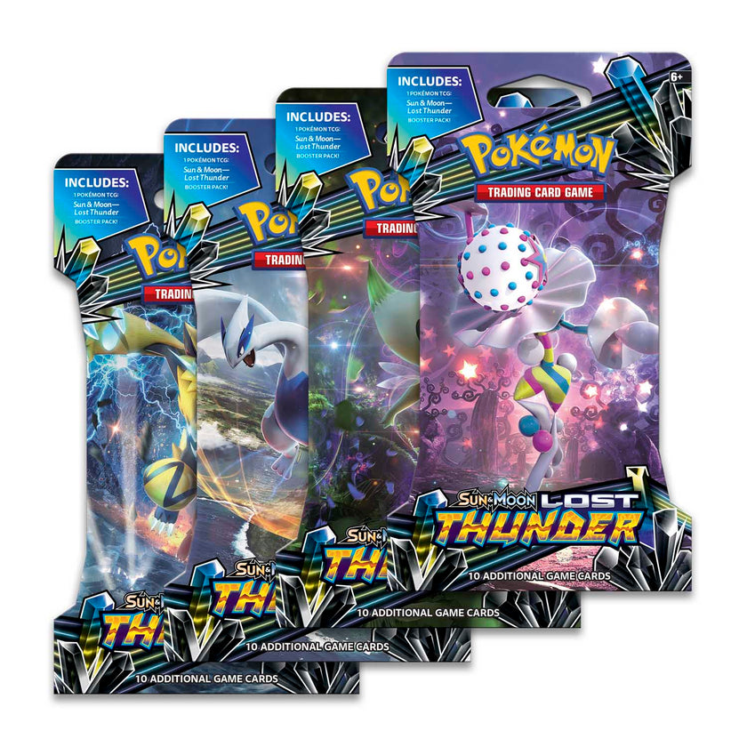 Pokémon TCG - Sun & Moon - Lost Thunder - Sleeved Booster Pack