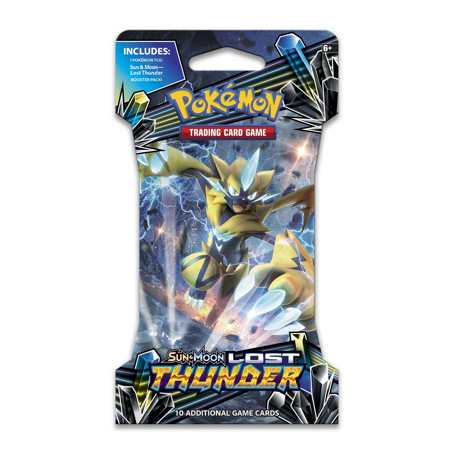 Pokémon TCG - Sun & Moon - Lost Thunder - Sleeved Booster Pack