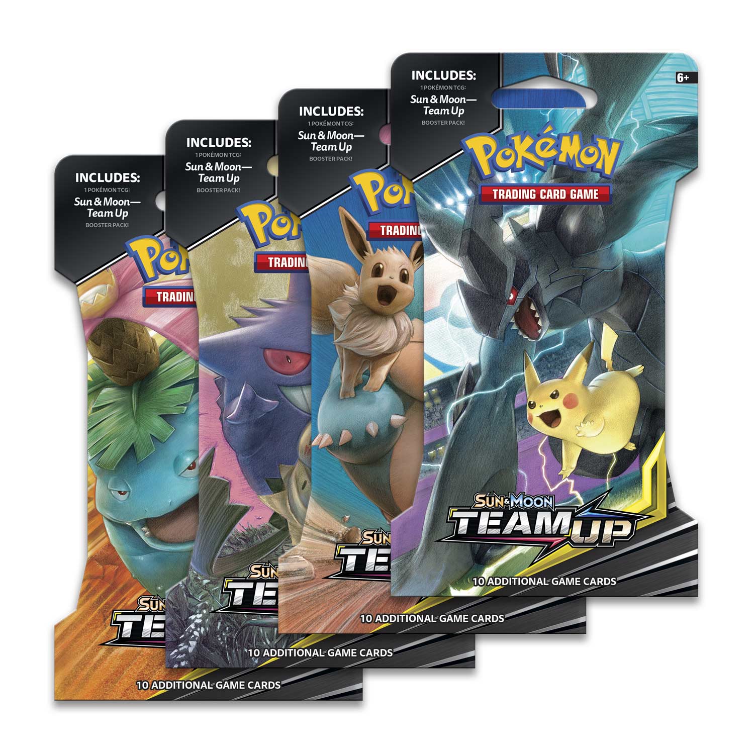 Pokémon TCG - Sun & Moon - Team Up - Sleeved Booster Pack
