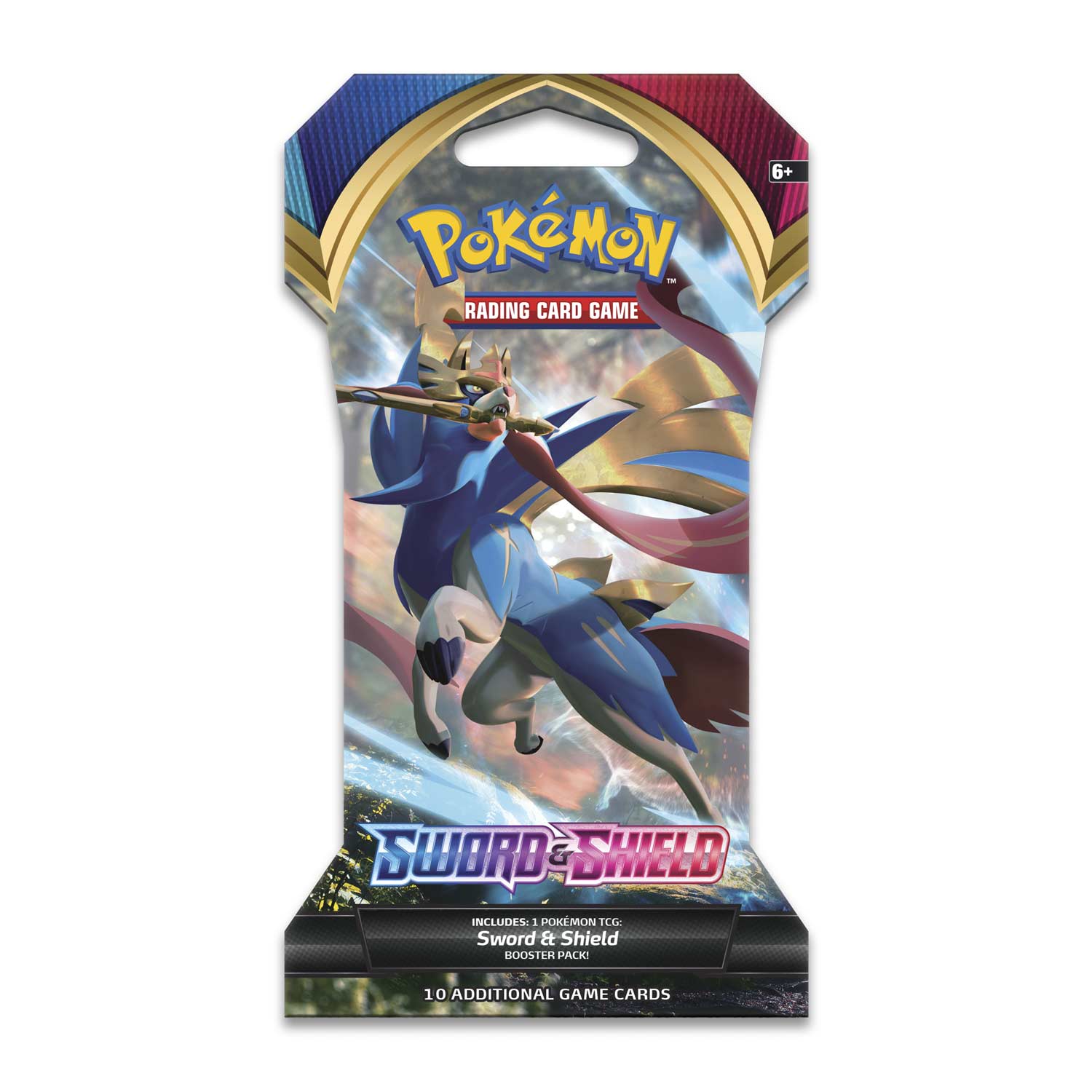 Pokémon TCG - Sword & Shield - Sword & Shield Base - Sleeved Booster Pack