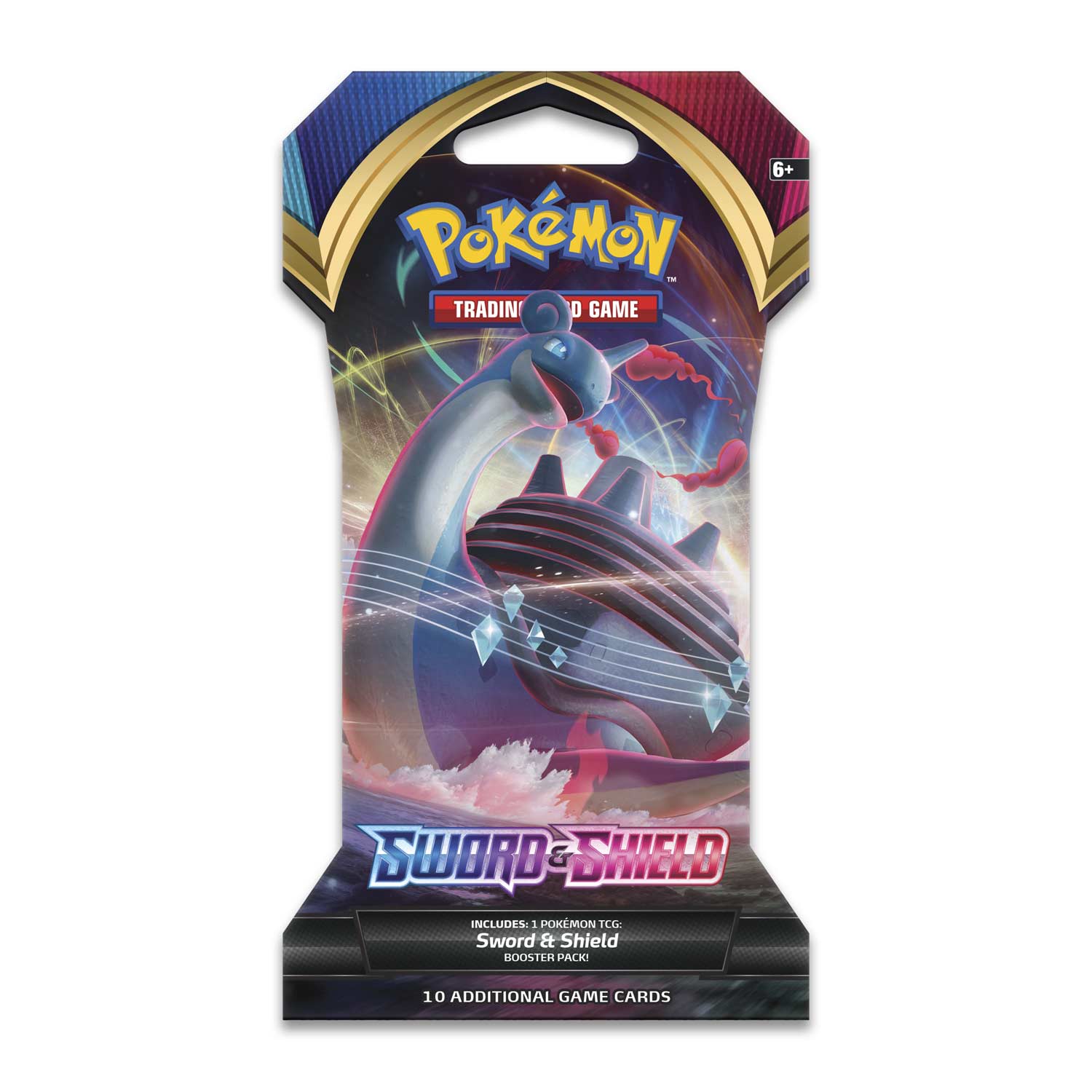 Pokémon TCG - Sword & Shield - Sword & Shield Base - Sleeved Booster Pack