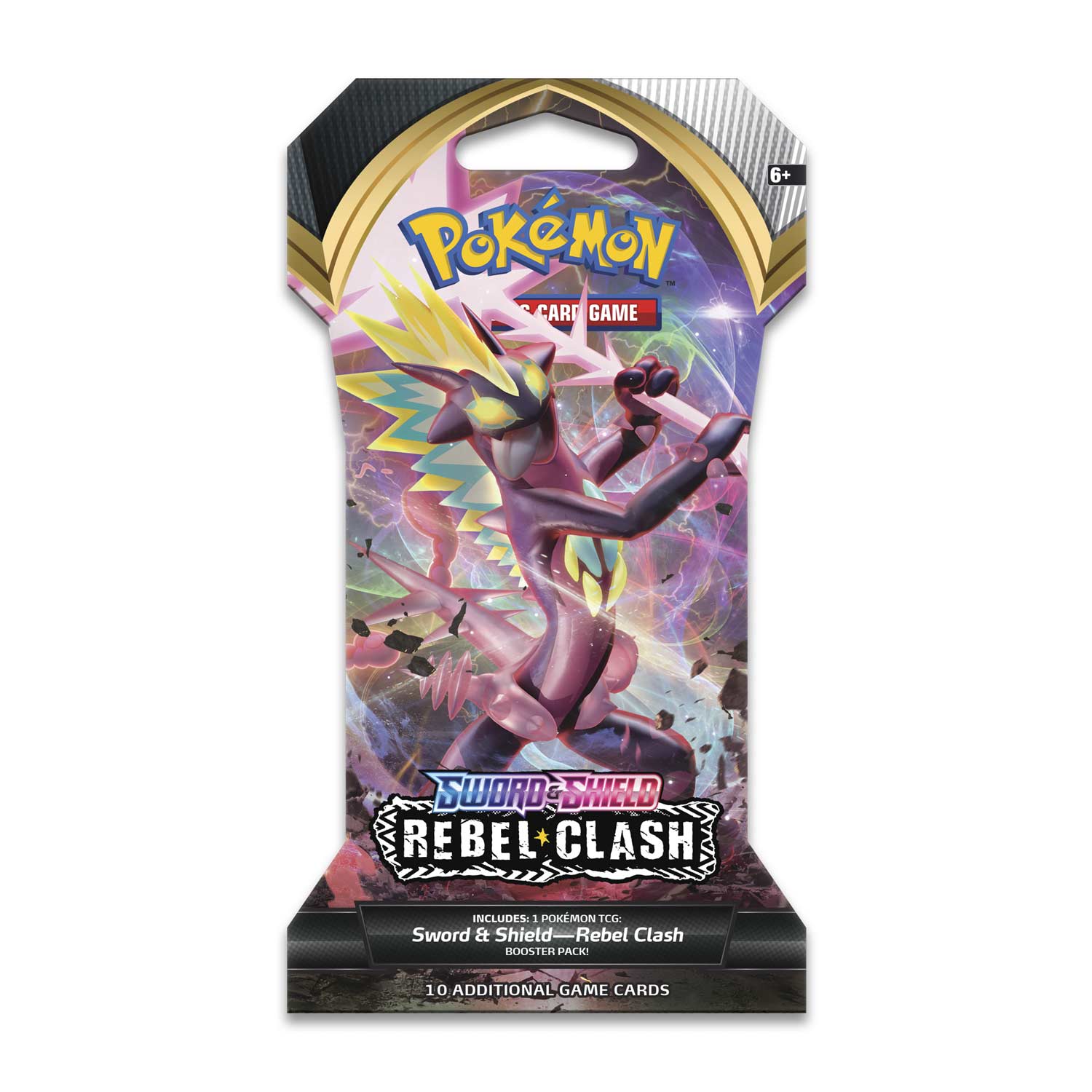 Pokémon TCG - Sword & Shield - Rebel Clash - Sleeved Booster Pack