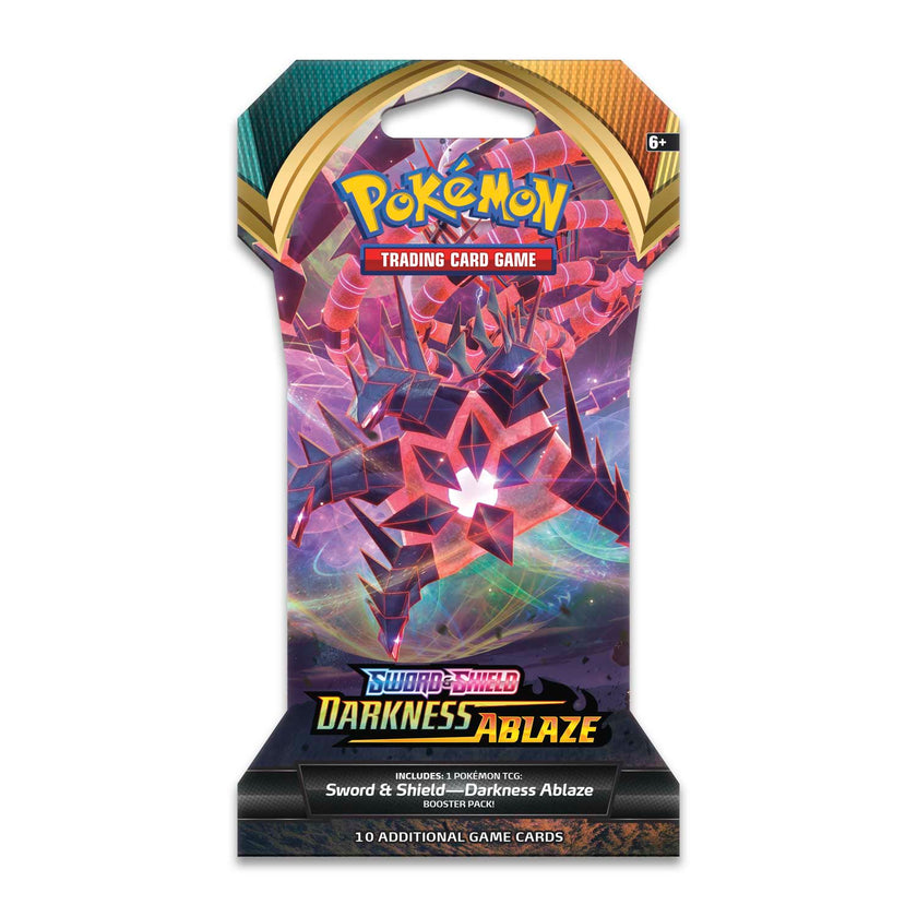 Pokémon TCG - Sword & Shield - Darkness Ablaze - Sleeved Booster Pack