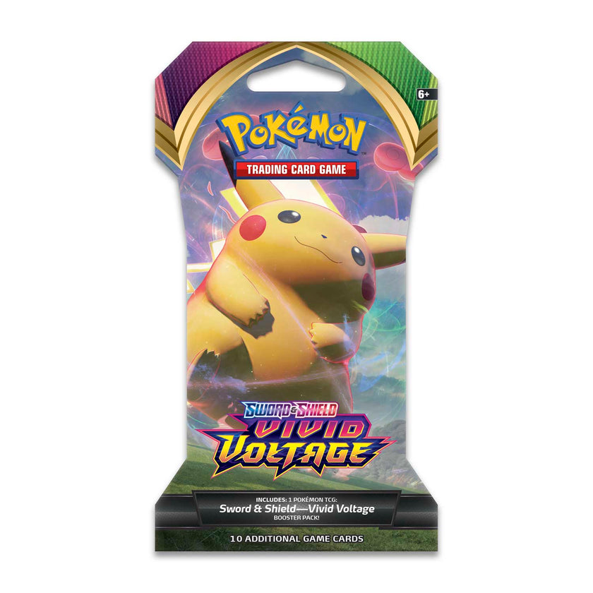 Pokémon TCG - Sword & Shield - Vivid Voltage - Sleeved Booster Pack