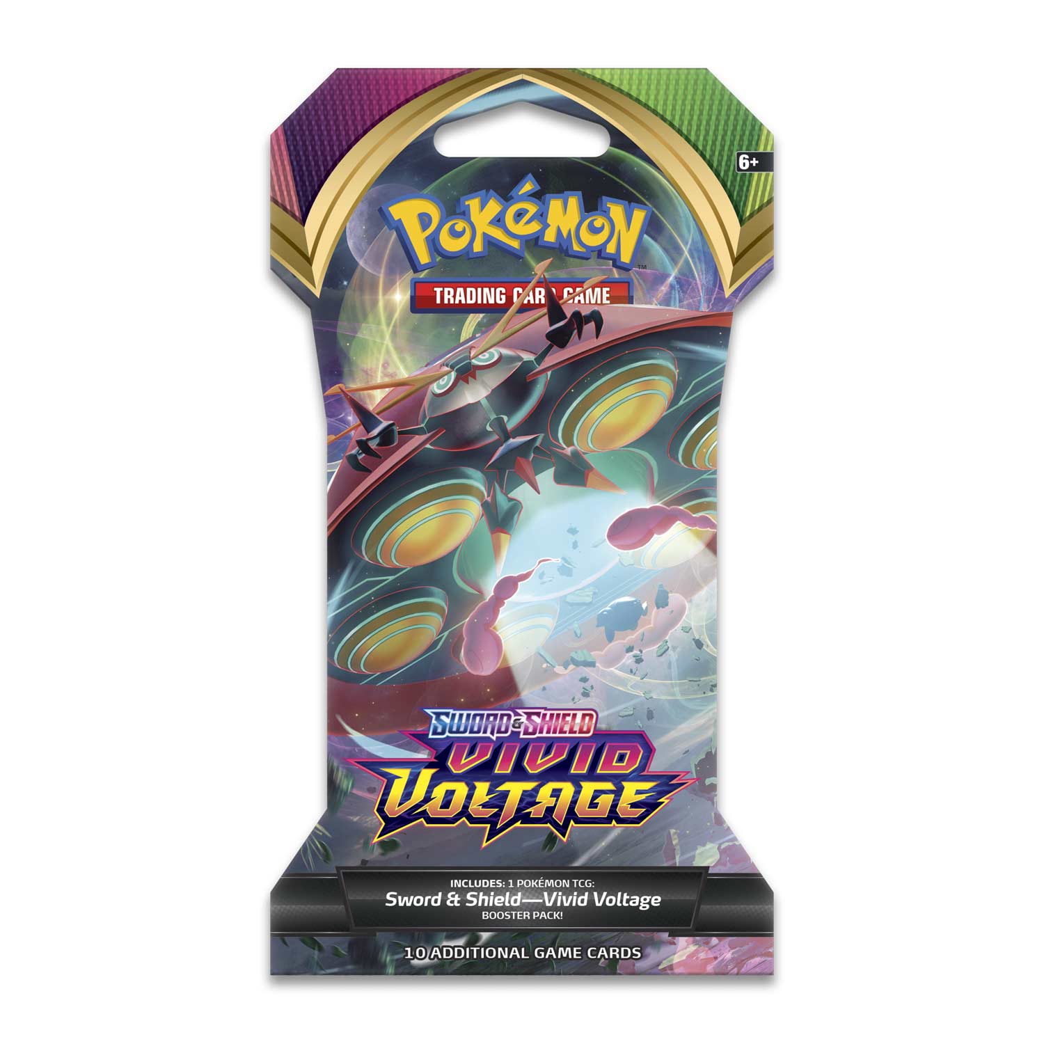 Pokémon TCG - Sword & Shield - Vivid Voltage - Sleeved Booster Pack