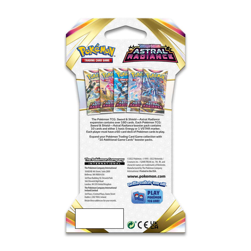 Pokémon TCG - Sword & Shield - Astral Radiance - Sleeved Booster Pack
