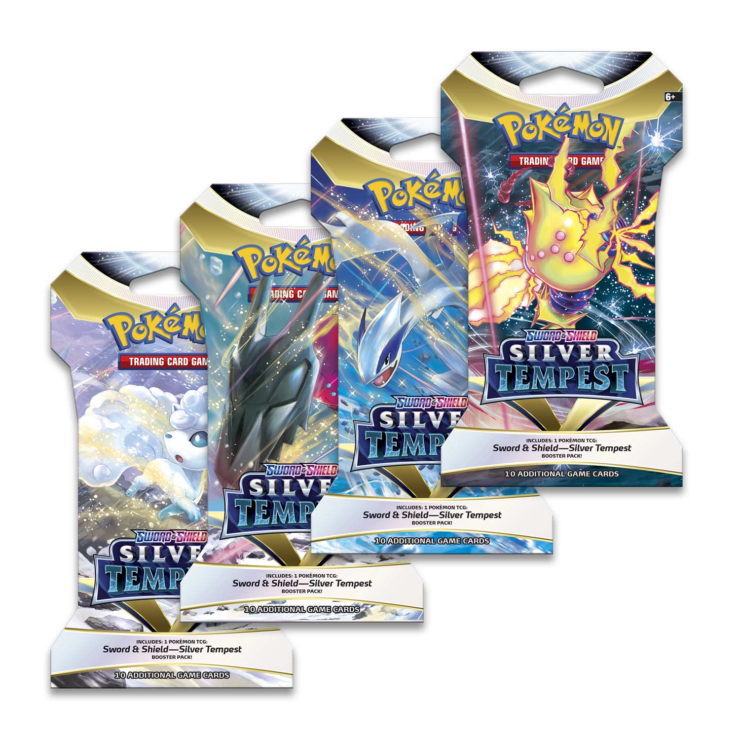 Pokémon TCG - Sword & Shield - Silver Tempest - Sleeved Booster Pack