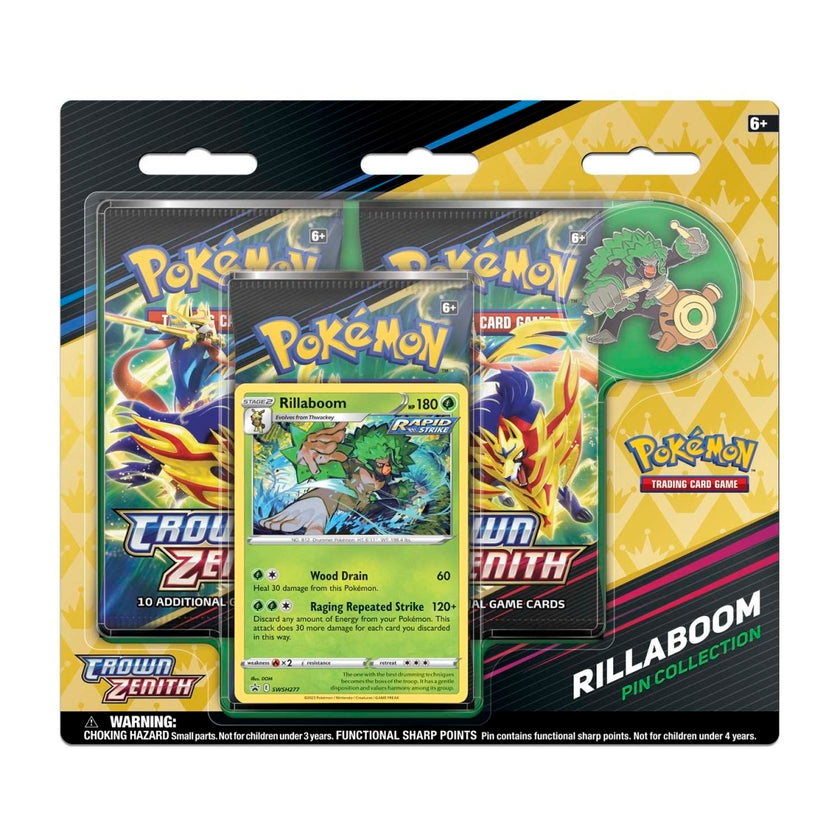 Pokémon TCG - Sword & Shield - Crown Zenith - Pin Collection