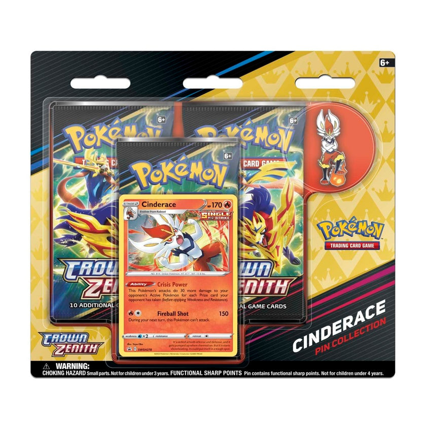 Pokémon TCG - Sword & Shield - Crown Zenith - Pin Collection