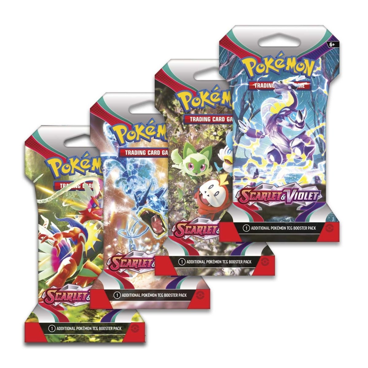 Pokémon TCG - Scarlet & Violet - Scarlet and Violet Base - Sleeved Booster Pack
