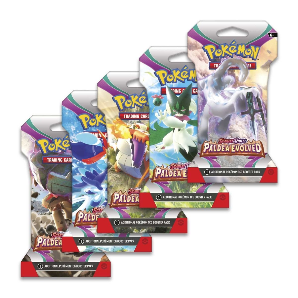 Pokémon TCG - Scarlet & Violet - Paldea Evolved - Sleeved Booster Pack