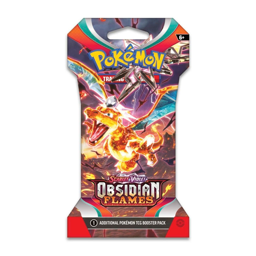 Pokémon TCG - Scarlet & Violet - Obsidian Flames - Sleeved Booster