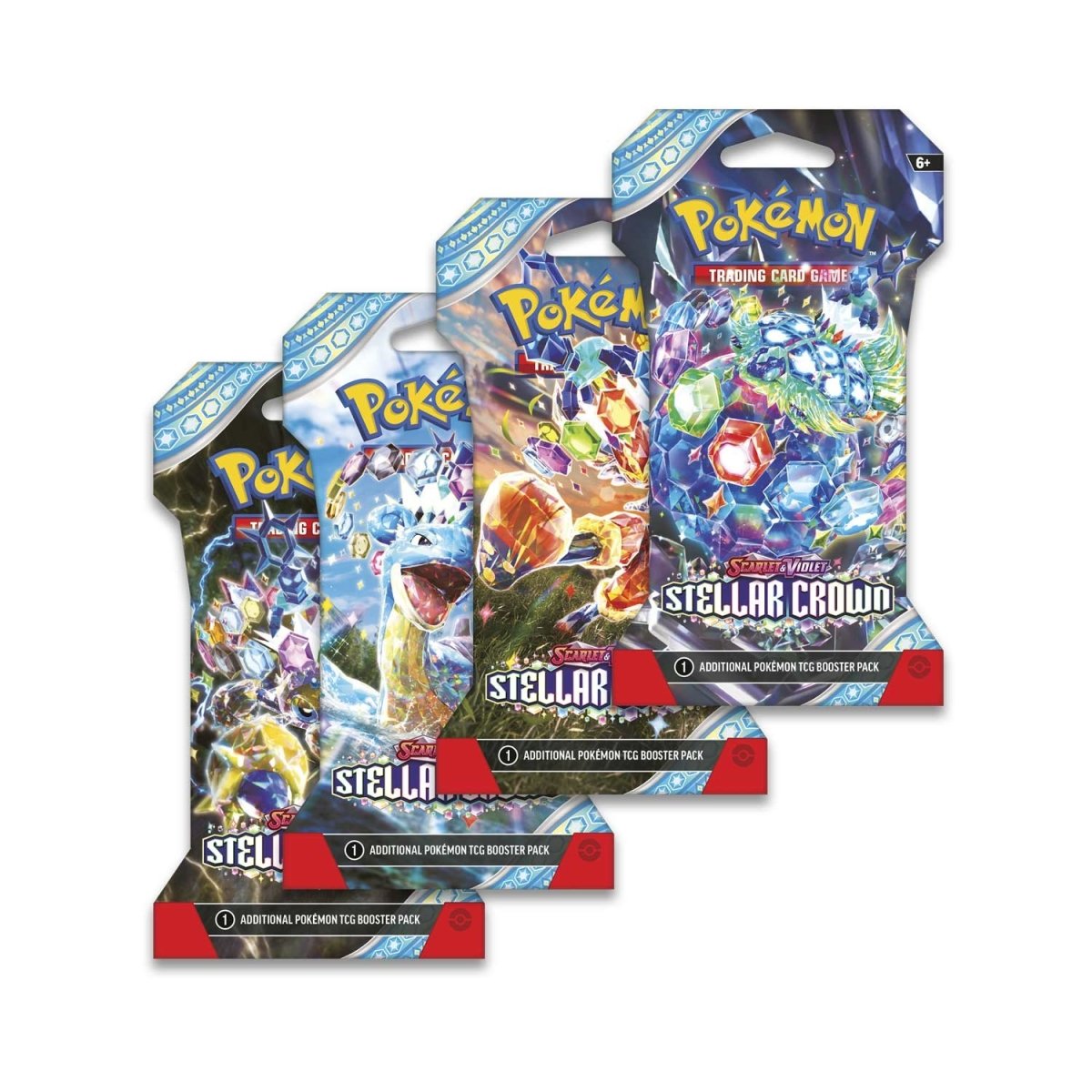 Pokémon TCG - Scarlet & Violet - Stellar Crown - Sleeved Booster Pack
