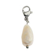 GEMMA: Freshwater Pearl Charm Silver
