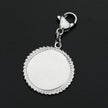 AVERY Charm Necklace Silver