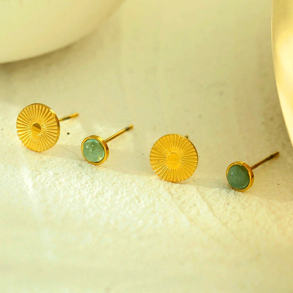 Boucles d'oreilles NATALIE, lot de 2 paires