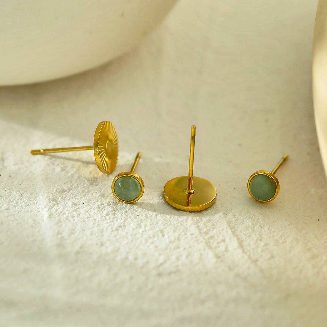 Boucles d'oreilles NATALIE, lot de 2 paires