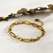 CLICHY Multi Shaped Linked & Beaded Statement Bracelet
