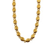 ANTHEA : Collier à chaîne ovale perlée à motifs