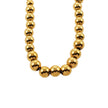 ELIF : Collier à maillons de perles de taille duo