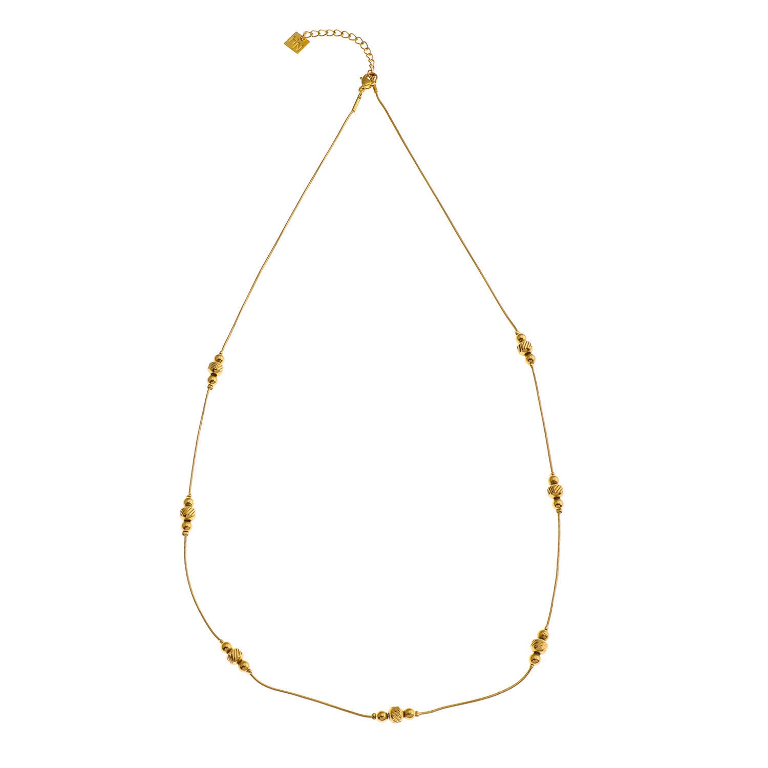 Collier délicat à chaîne perlée PAULINA