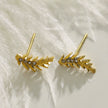 Boucles d'oreilles en zircone en forme de météore volant de EBBA.