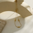 Collier délicat à chaîne perlée PAULINA