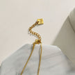 Collier délicat à chaîne perlée PAULINA
