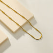 CYRILLIA Tubular Beaded Chain Necklace