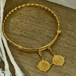 Gold Ornate Alphabet Letter Charms (A–Z) for Necklaces & Bracelets