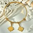 Gold Ornate Alphabet Letter Charms (A–Z) for Necklaces & Bracelets