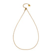 JOSEPHA Mini Textured Dainty Gold Chain