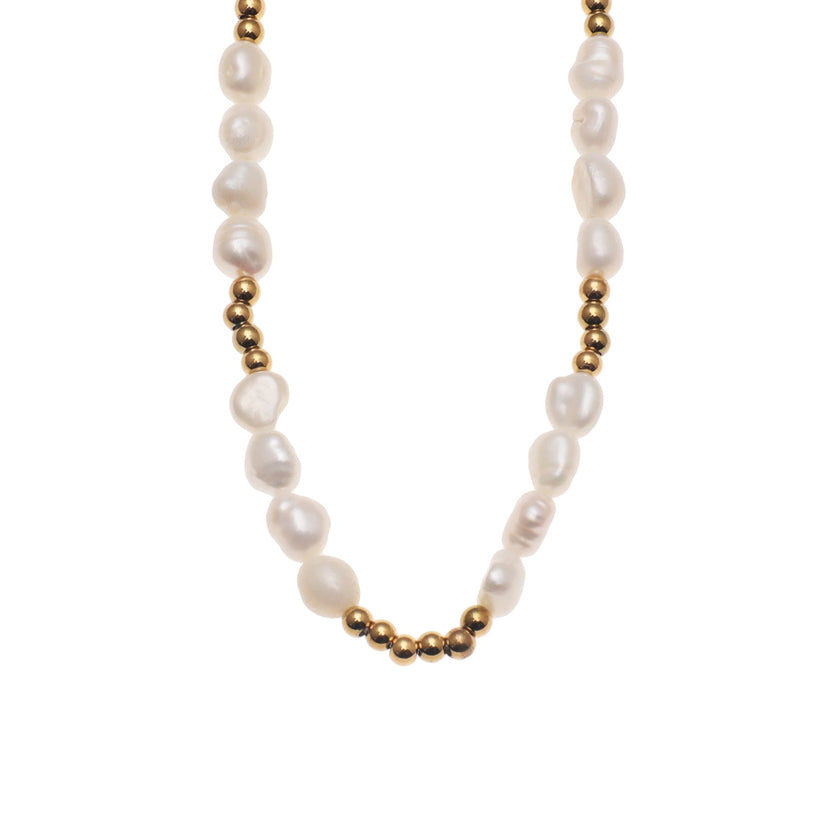 HELGA : Collier de perles et de billes de différentes formes et couleurs - Strands of Beauty