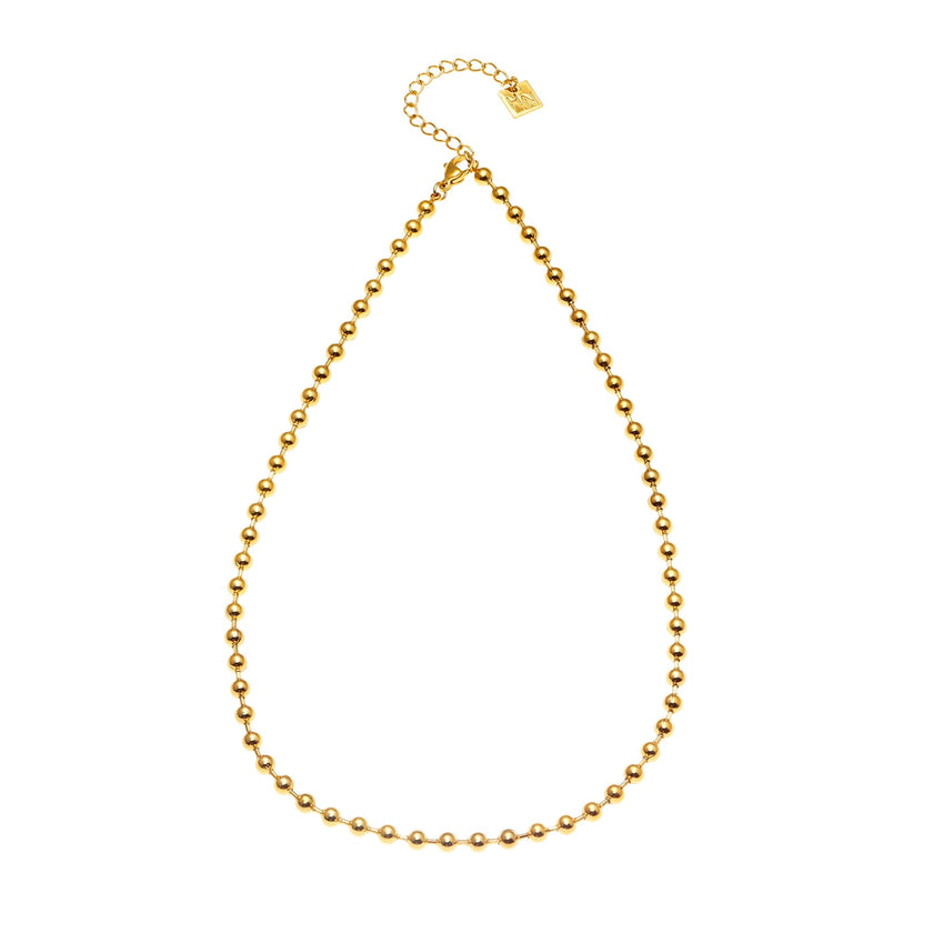 BROXLOV: Ball-Chain Daily Wear Essential Necklace