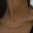 SVETA: Dainty Minimalist Silver Necklace