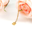 EFFIE Square Beads Gold Bracelet