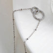 DELANEY Pavé Zirconia Silver Necklace