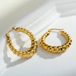 ANYA 72201G Croissant Hoops Gold